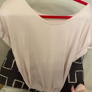 COPY - Lulu lemon light pink t shirt!!